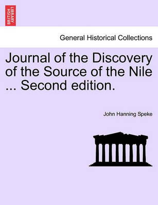 Book cover for Journal of the Discovery of the Source of the Nile ... Second Edition.