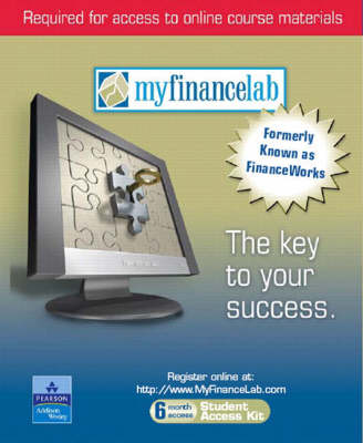 Book cover for MyLab Finance Student Access Kit for Principles of Managerial Finance