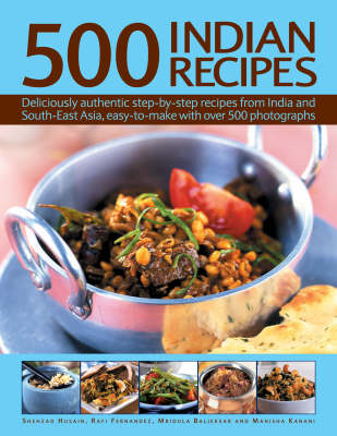 Book cover for 500 Indian Recipes