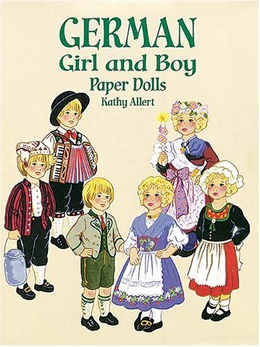 Book cover for German Girl and Boy Paper Dolls