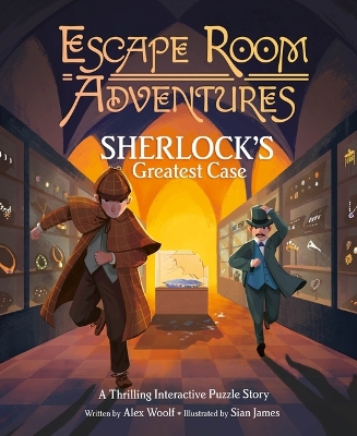 Book cover for Escape Room Adventures: Sherlock's Greatest Case