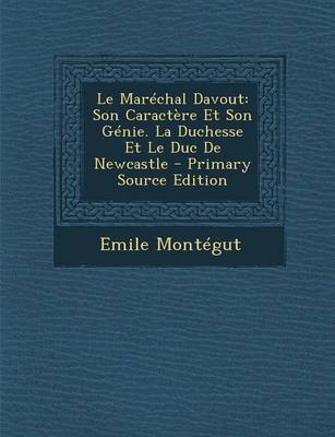 Book cover for Le Marechal Davout