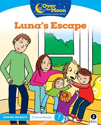 Book cover for OVER THE MOON Luna's Escape