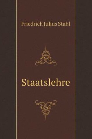 Cover of Staatslehre