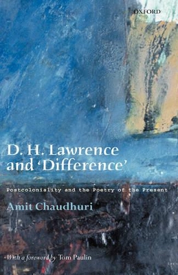 Book cover for D. H. Lawrence and 'Difference'