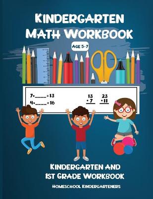 Cover of Kindergarten Math Workbook