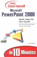 Book cover for Sams Teach Yourself Office 2000 Pro In 10 Minutes With Outlook/Publisher/Frontpage