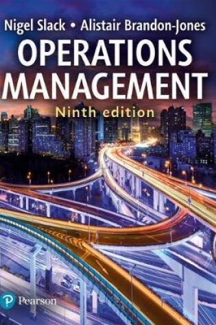 Cover of Operations Management 9th Edition with MyOMLab