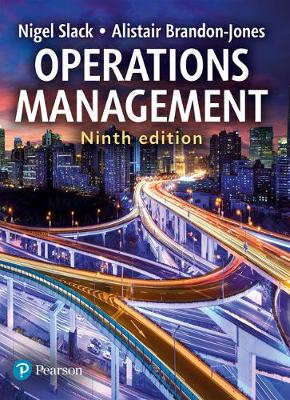 Book cover for Operations Management 9th Edition with MyOMLab