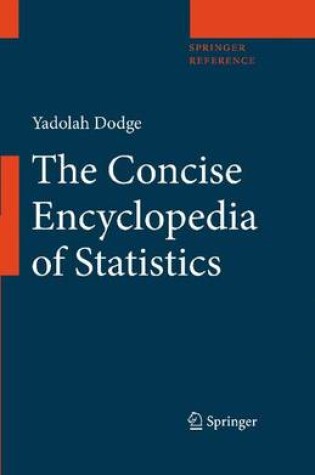 Cover of The Concise Encyclopedia of Statistics