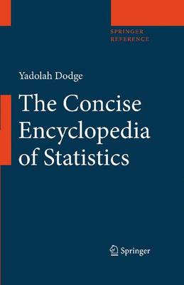 Book cover for The Concise Encyclopedia of Statistics