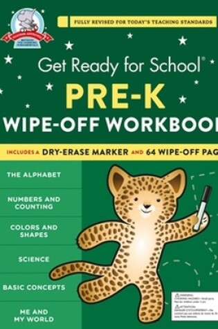 Cover of Get Ready for School: Pre-K Wipe-Off Workbook