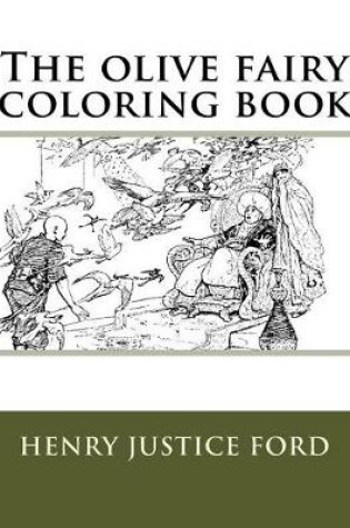 Cover of The olive fairy coloring book