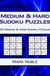 Book cover for Medium & Hard Sudoku Puzzles Volume 1