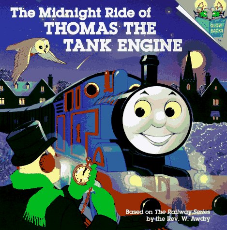 Book cover for The Midnight Ride of Thomas the Tank Engine