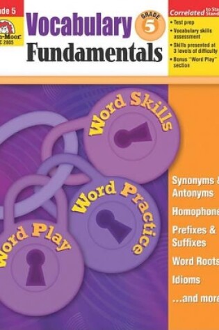 Cover of Vocabulary Fundamentals, Grade 5