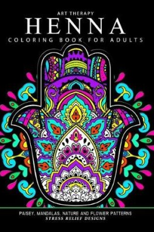 Cover of Henna Coloring Book for Adults