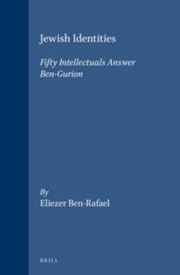 Cover of Jewish Identities: Fifty Intellectuals Answer Ben-Gurion