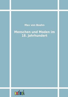 Book cover for Menschen und Moden im 18. Jahrhundert