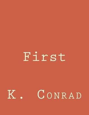 Book cover for First