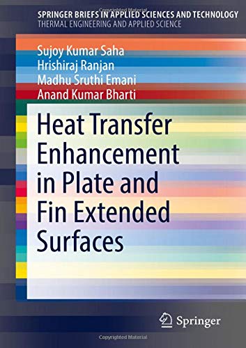 Cover of Heat Transfer Enhancement in Plate and Fin Extended Surfaces