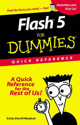 Cover of Flash 5 for Dummies Quick Reference