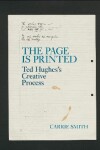 Book cover for The Page is Printed