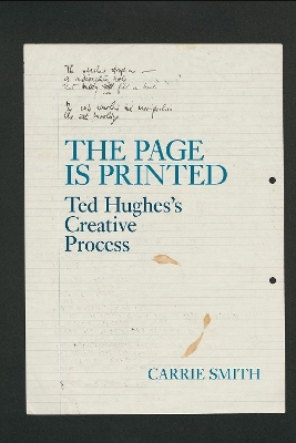 Cover of The Page is Printed