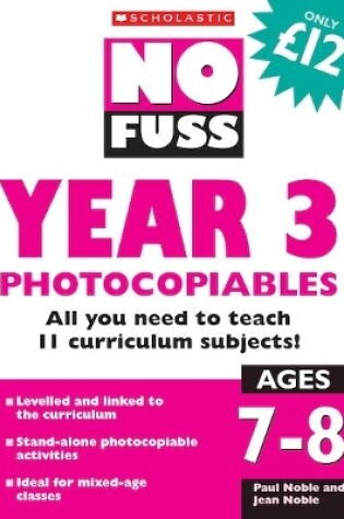 Cover of No Fuss: Year 3 Photocopiables