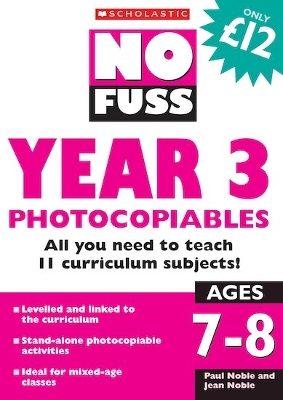 Book cover for No Fuss: Year 3 Photocopiables