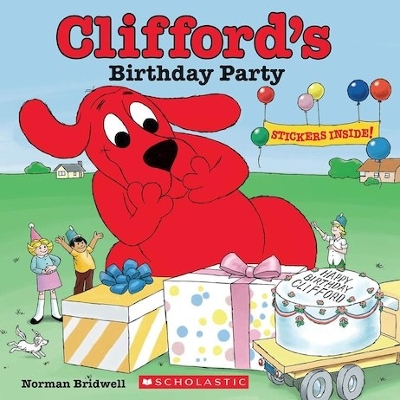 Book cover for Clifford's Birthday Party