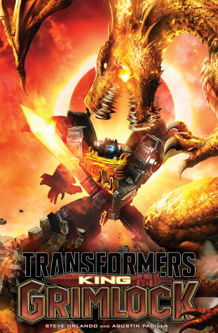 Book cover for Transformers: King Grimlock