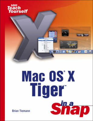 Book cover for Mac OS X Tiger in a Snap