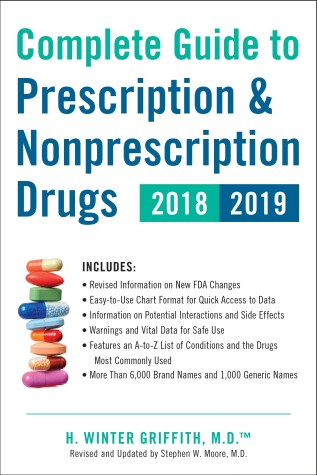 Book cover for Complete Guide to Prescription & Nonprescription Drugs 2018-2019