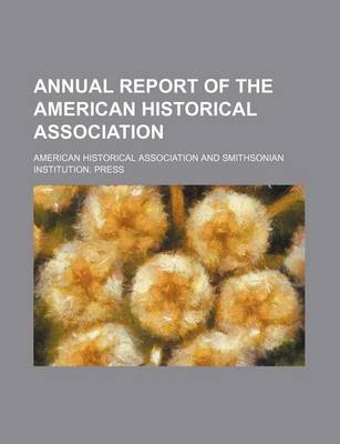 Cover of Annual Report of the American Historical Association