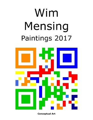 Book cover for Wim Mensing Paintings 2017