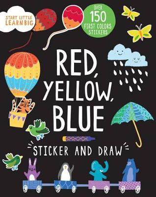 Cover of Red, Yellow, Blue Sticker and Draw