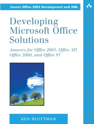 Book cover for Developing Microsoft Office Solutions