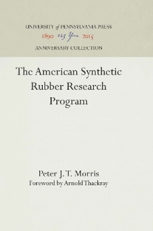 Cover of The American Synthetic Rubber Research Program