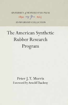 Book cover for The American Synthetic Rubber Research Program