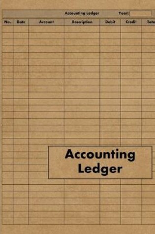 Cover of Accounting Ledger