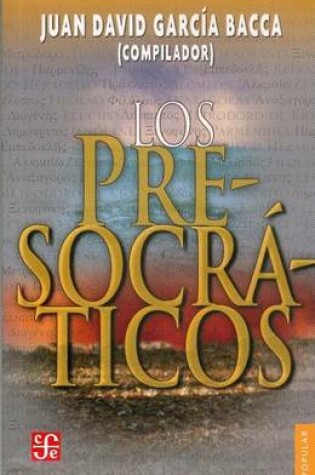 Cover of Los Presocraticos