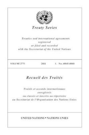 Cover of Treaty Series 2775