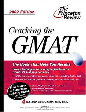 Book cover for Cracking Gmat 2002