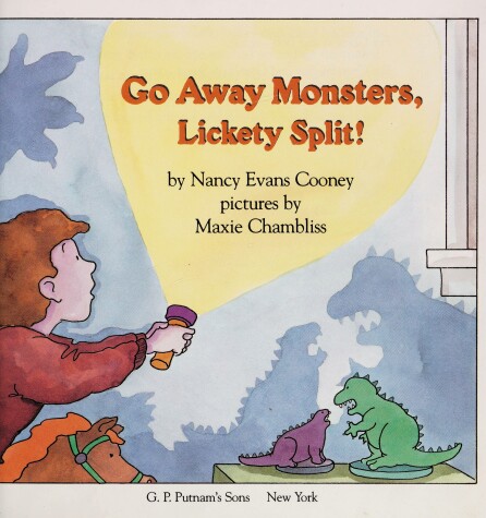 Book cover for Go Away Monsters Lick