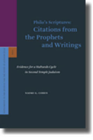 Cover of Philo's Scriptures: Citations from the Prophets and Writings