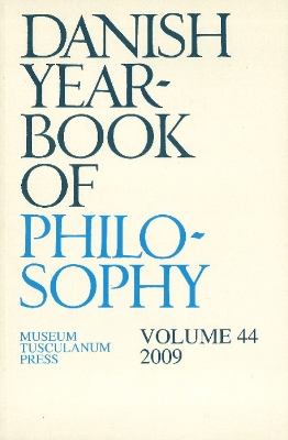 Book cover for Danish Yearbook of Philosophy