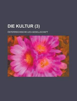 Book cover for Die Kultur (3)