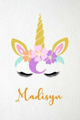 Cover of Madisyn A5 Lined Notebook 110 Pages