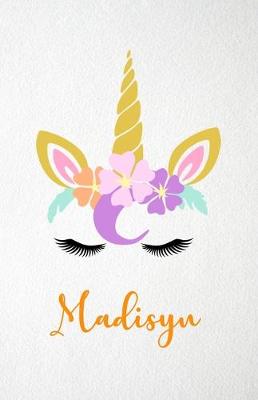 Book cover for Madisyn A5 Lined Notebook 110 Pages